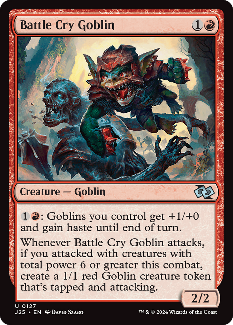 Battle Cry Goblin [Foundations Jumpstart] | Multizone: Comics And Games