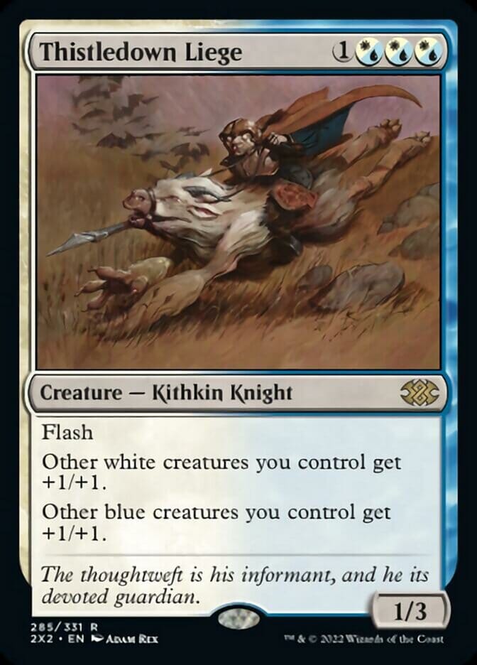 Thistledown Liege [Double Masters 2022] MTG Single Magic: The Gathering  | Multizone: Comics And Games