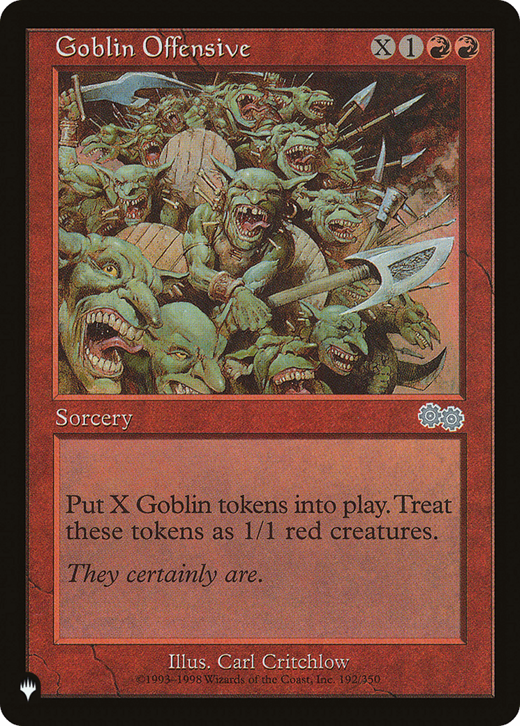 Goblin Offensive [The List] MTG Single Magic: The Gathering  | Multizone: Comics And Games