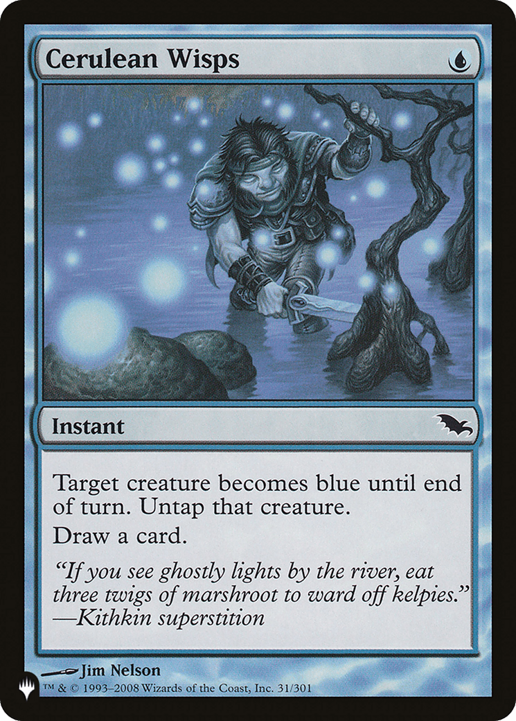 Cerulean Wisps [The List] MTG Single Magic: The Gathering  | Multizone: Comics And Games