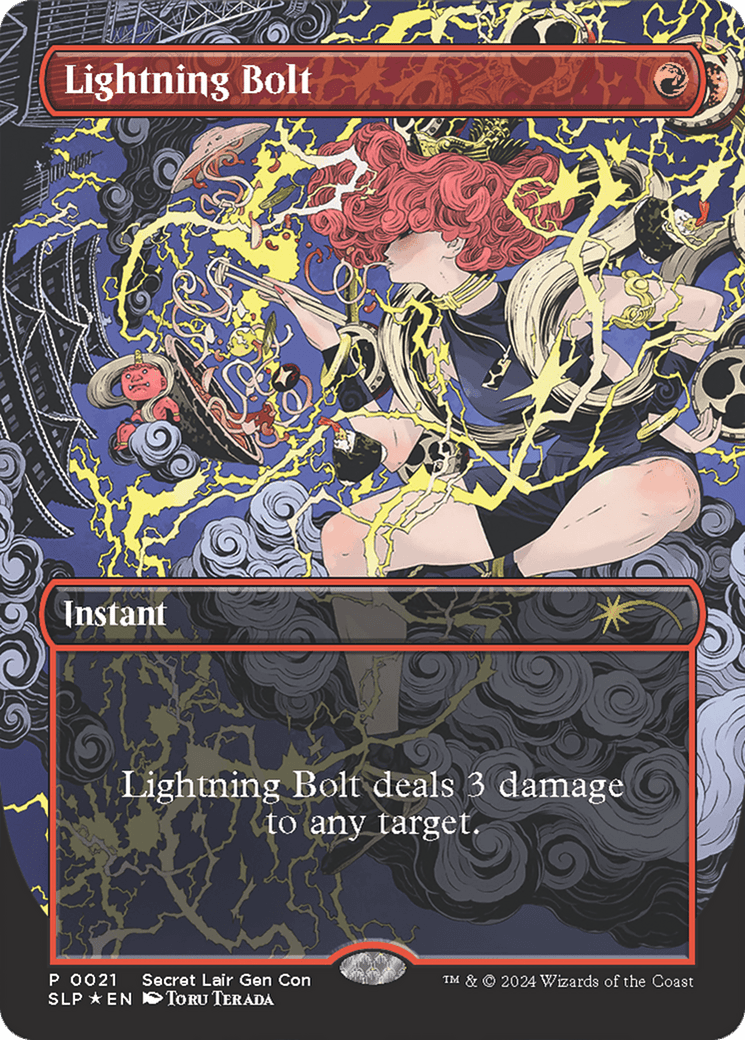 Lightning Bolt [Secret Lair Showdown] MTG Single Magic: The Gathering  | Multizone: Comics And Games