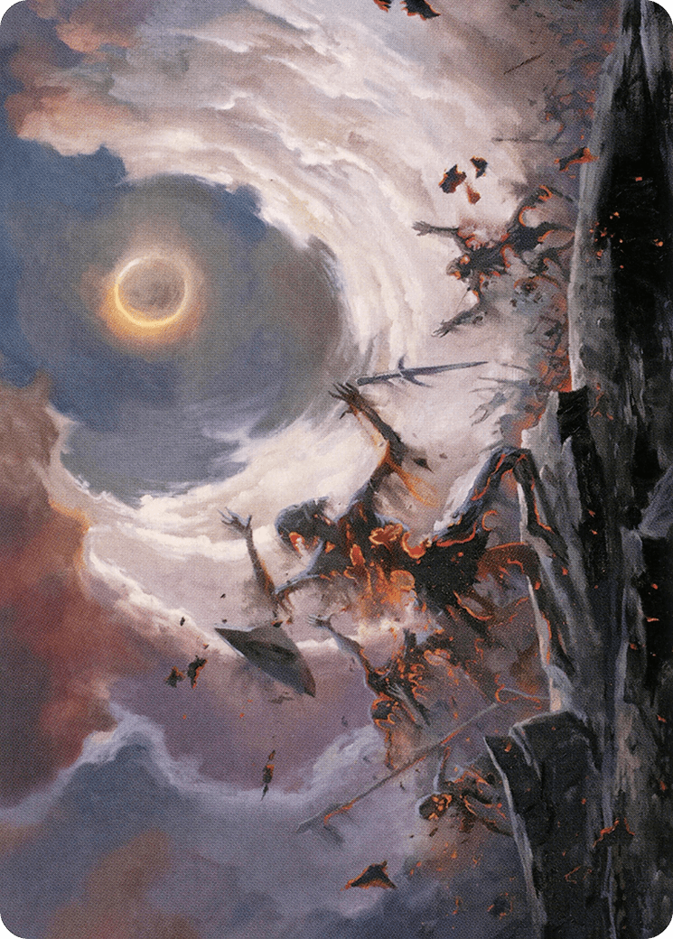 Damn Art Card [Modern Horizons 2 Art Series] MTG Single Magic: The Gathering  | Multizone: Comics And Games