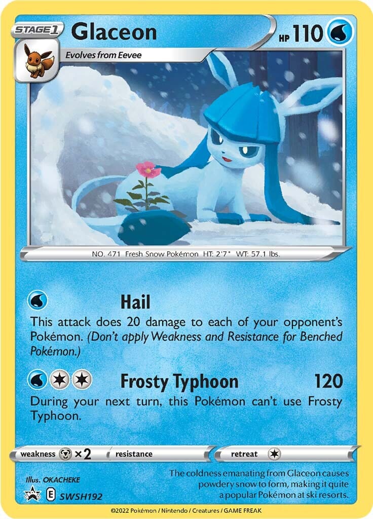 Glaceon (SWSH192) [Sword & Shield: Black Star Promos] Pokemon Single Pokémon  | Multizone: Comics And Games