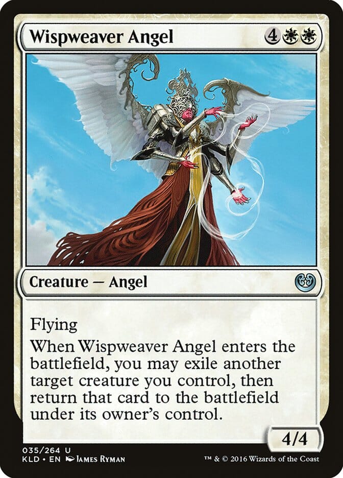 Wispweaver Angel [Kaladesh] MTG Single Magic: The Gathering  | Multizone: Comics And Games