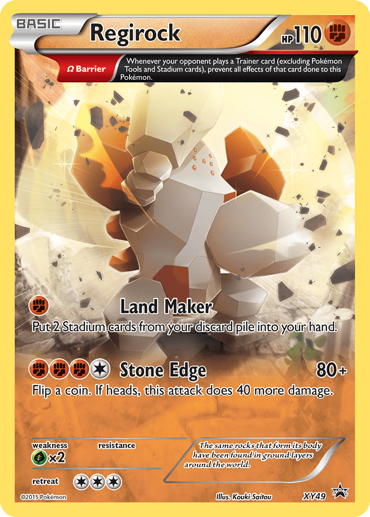Regirock (XY49) [XY: Black Star Promos] Pokemon Single Pokémon  | Multizone: Comics And Games