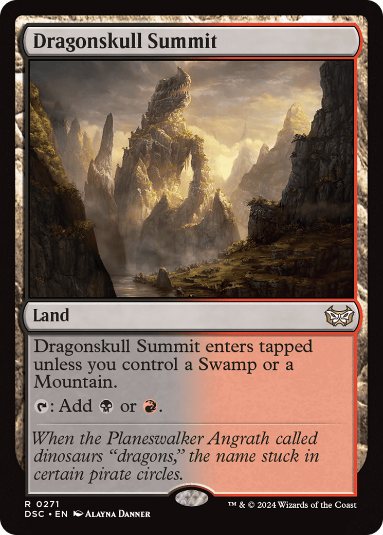Dragonskull Summit [Duskmourn: House of Horror Commander] MTG Single Magic: The Gathering  | Multizone: Comics And Games