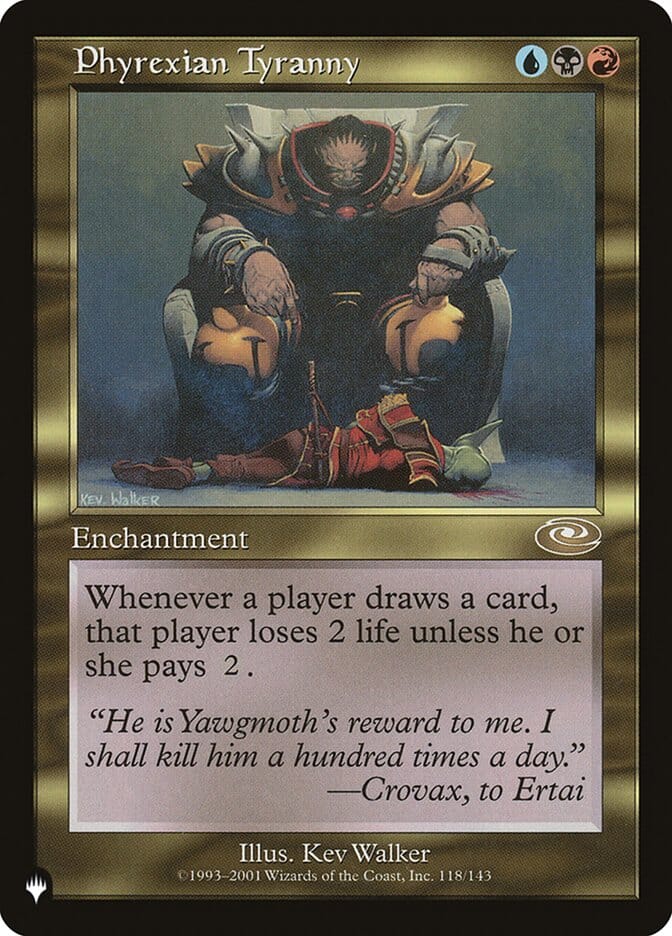 Phyrexian Tyranny [The List] MTG Single Magic: The Gathering  | Multizone: Comics And Games