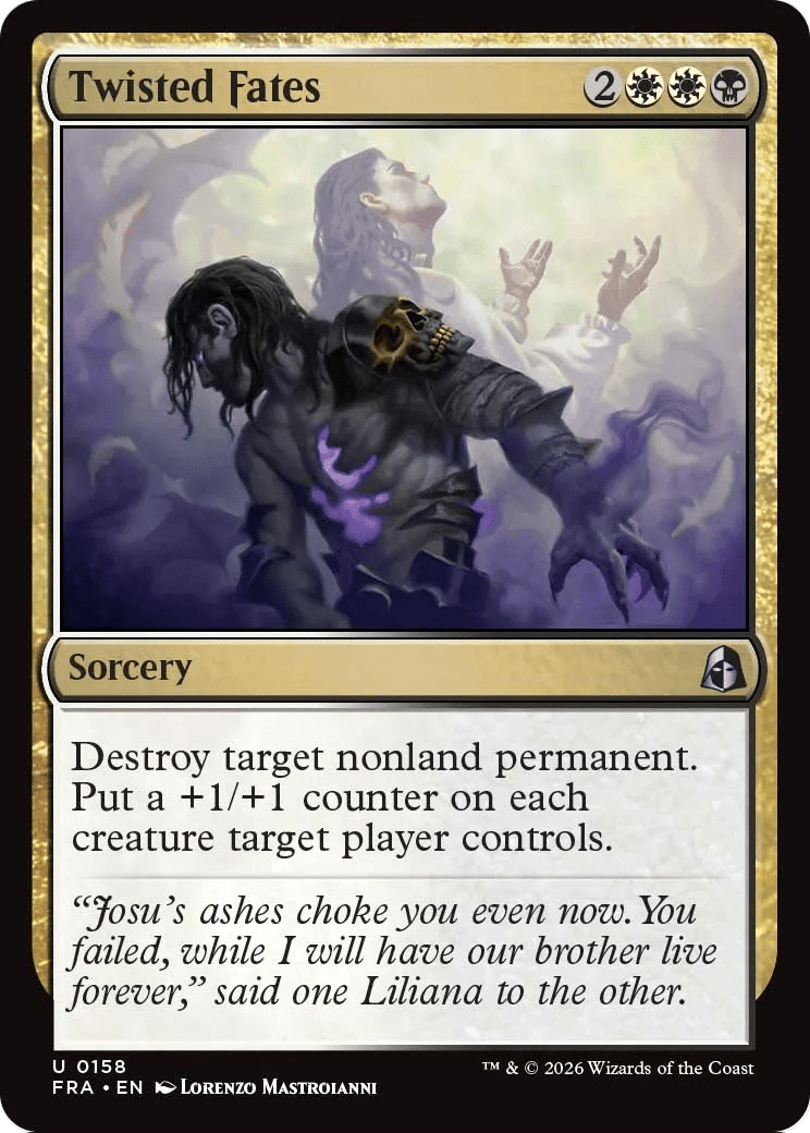 Twisted Fates [Reality Fracture] MTG Single Magic: The Gathering  | Multizone: Comics And Games