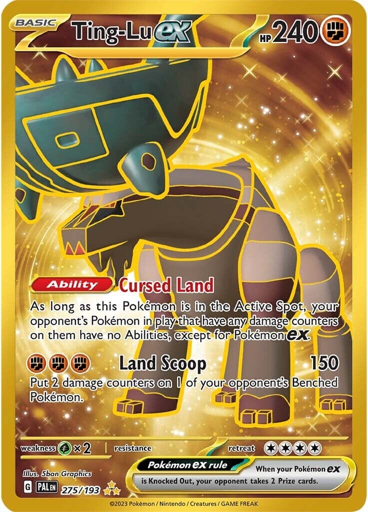 Ting-Lu ex (275/193) [Scarlet & Violet: Paldea Evolved] Pokemon Single Pokémon  | Multizone: Comics And Games