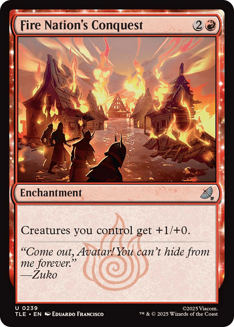 Fire Nation's Conquest [Avatar: The Last Airbender: Eternal-Legal] MTG Single Magic: The Gathering  | Multizone: Comics And Games
