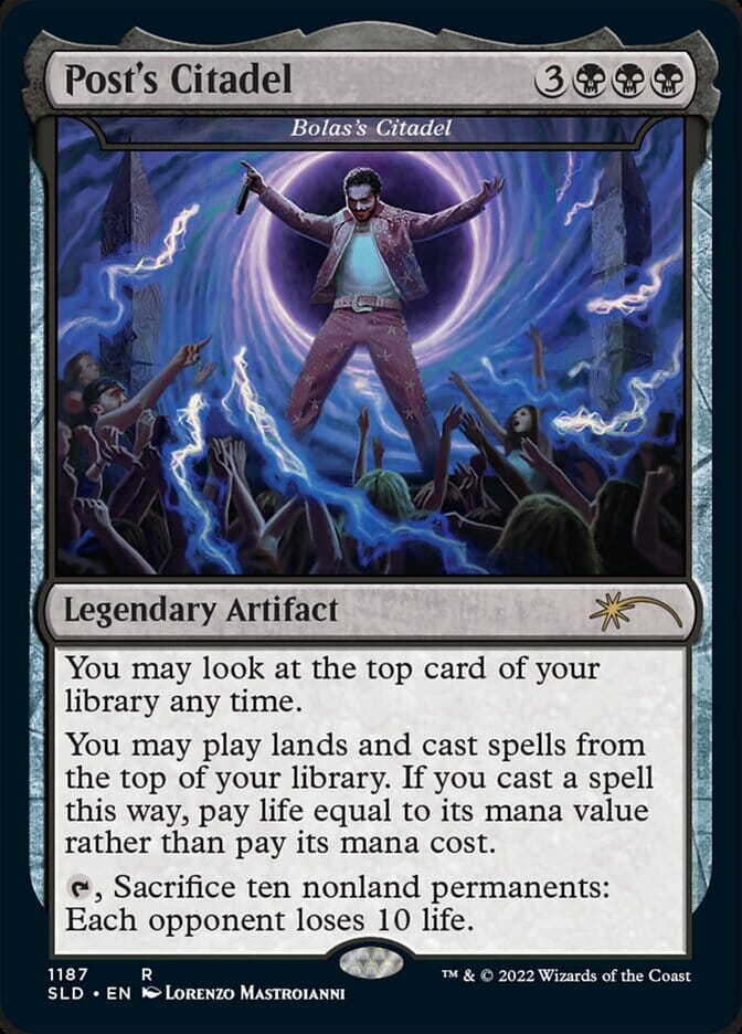 Post's Citadel - Bolas's Citadel [Secret Lair Drop Series] MTG Single Magic: The Gathering  | Multizone: Comics And Games