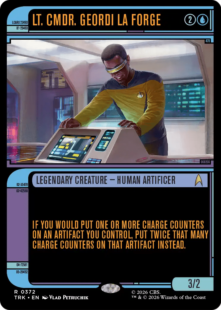 Lt. Cmdr. Geordi La Forge (Showcase) [Star Trek] MTG Single Magic: The Gathering  | Multizone: Comics And Games