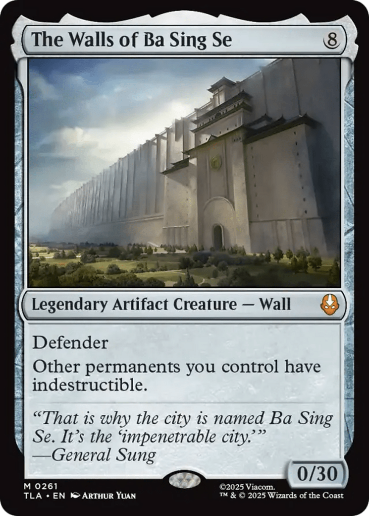 The Walls of Ba Sing Se [Avatar: The Last Airbender] MTG Single Magic: The Gathering  | Multizone: Comics And Games