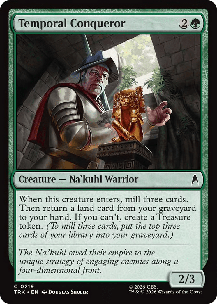 Temporal Conqueror [Star Trek] MTG Single Magic: The Gathering  | Multizone: Comics And Games
