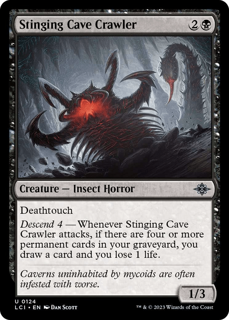 Stinging Cave Crawler [The Lost Caverns of Ixalan] MTG Single Magic: The Gathering  | Multizone: Comics And Games