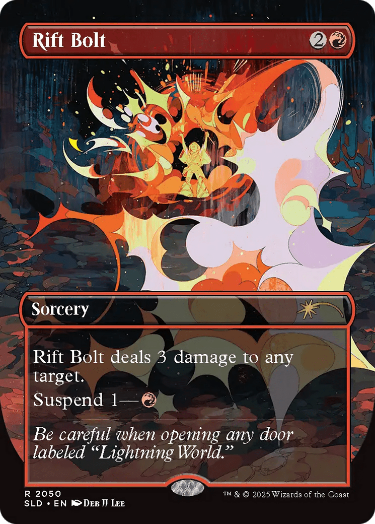 Rift Bolt (2050) [Secret Lair Drop Series] MTG Single Magic: The Gathering  | Multizone: Comics And Games
