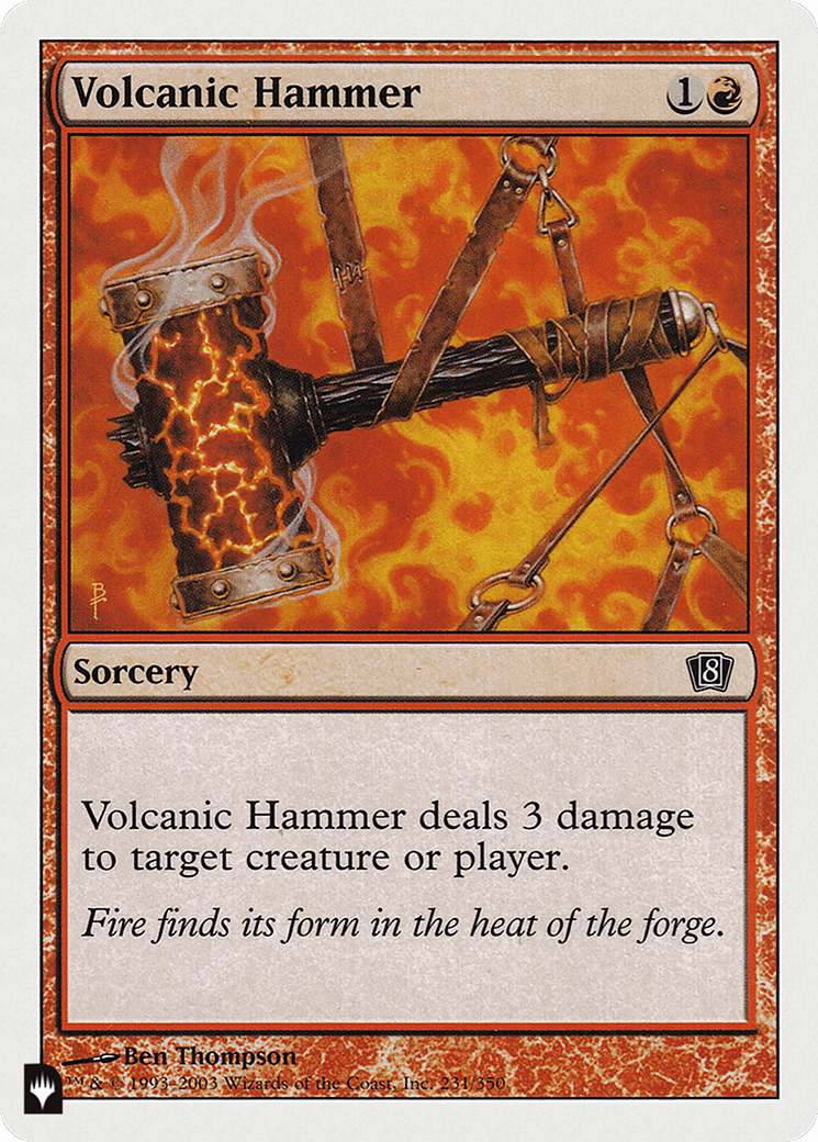 Volcanic Hammer [The List] MTG Single Magic: The Gathering  | Multizone: Comics And Games