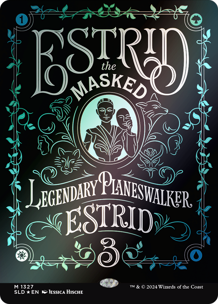 Estrid, the Masked [Secret Lair Drop Series] MTG Single Magic: The Gathering  | Multizone: Comics And Games