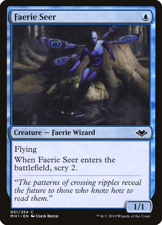 Faerie Seer [Modern Horizons] MTG Single Magic: The Gathering  | Multizone: Comics And Games