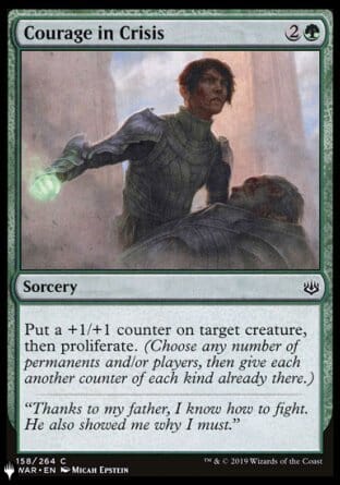 Courage in Crisis [The List] MTG Single Magic: The Gathering  | Multizone: Comics And Games