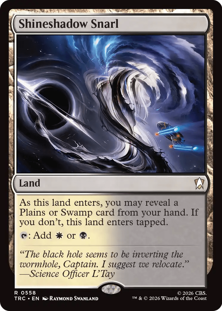 Shineshadow Snarl (Surge Foil) [Star Trek Commander] MTG Single Magic: The Gathering  | Multizone: Comics And Games