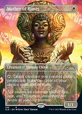 Mother of Runes (296) (Borderless) [Secret Lair Drop Series] MTG Single Magic: The Gathering  | Multizone: Comics And Games
