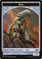Illusion (005) // Myr (019) Double-Sided Token [Modern Horizons Tokens] MTG Single Magic: The Gathering  | Multizone: Comics And Games