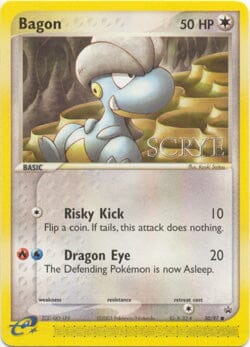 Bagon (50/97) (Scrye) [League & Championship Cards] Pokemon Single Pokémon  | Multizone: Comics And Games