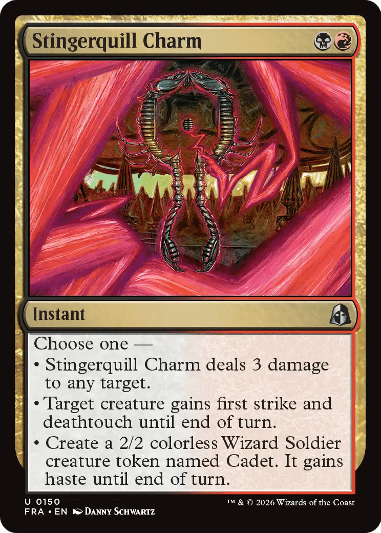 Stingerquill Charm [Reality Fracture] MTG Single Magic: The Gathering  | Multizone: Comics And Games