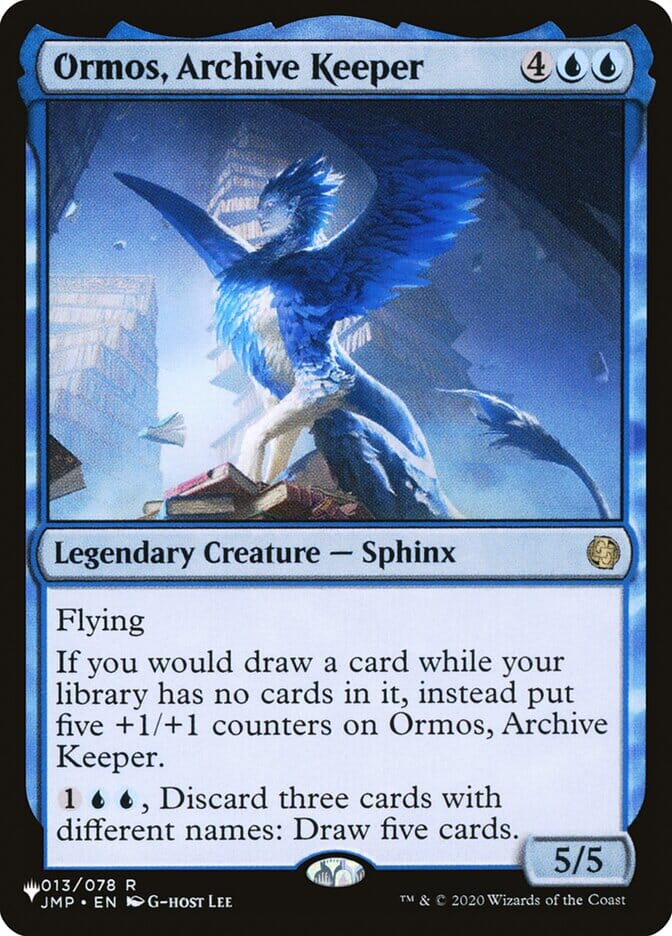 Ormos, Archive Keeper [The List] MTG Single Magic: The Gathering  | Multizone: Comics And Games