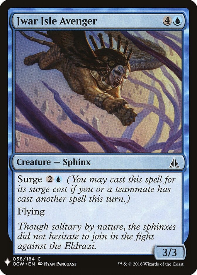 Jwar Isle Avenger [Mystery Booster] MTG Single Magic: The Gathering  | Multizone: Comics And Games