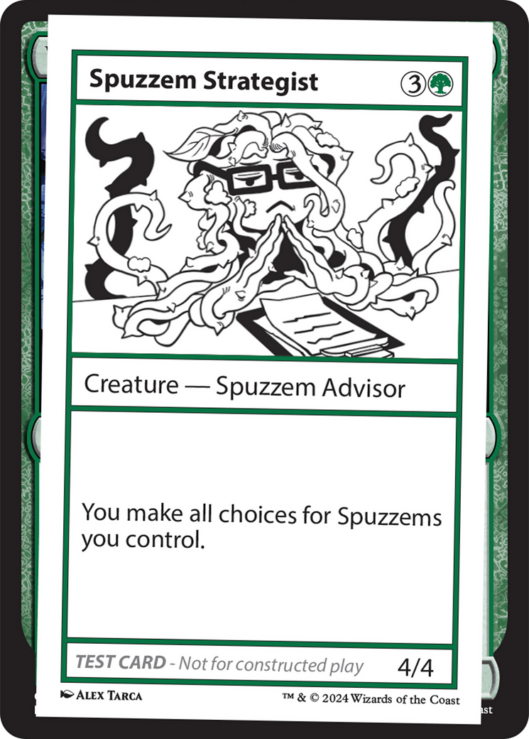 Spuzzem Strategist [Mystery Booster 2 Playtest Cards] MTG Single Magic: The Gathering  | Multizone: Comics And Games