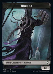 Horror // Eldrazi Horror Double-Sided Token [Commander Legends: Battle for Baldur's Gate Tokens] MTG Single Magic: The Gathering  | Multizone: Comics And Games