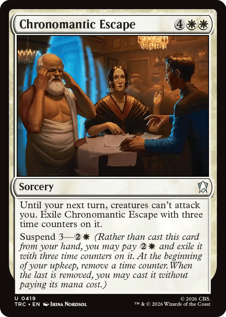 Chronomantic Escape [Star Trek Commander] MTG Single Magic: The Gathering  | Multizone: Comics And Games