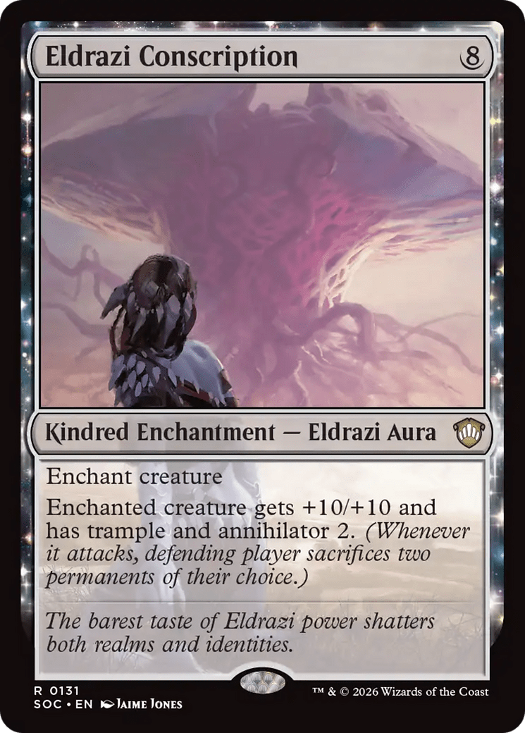 Eldrazi Conscription [Secrets of Strixhaven Commander] MTG Single Magic: The Gathering  | Multizone: Comics And Games