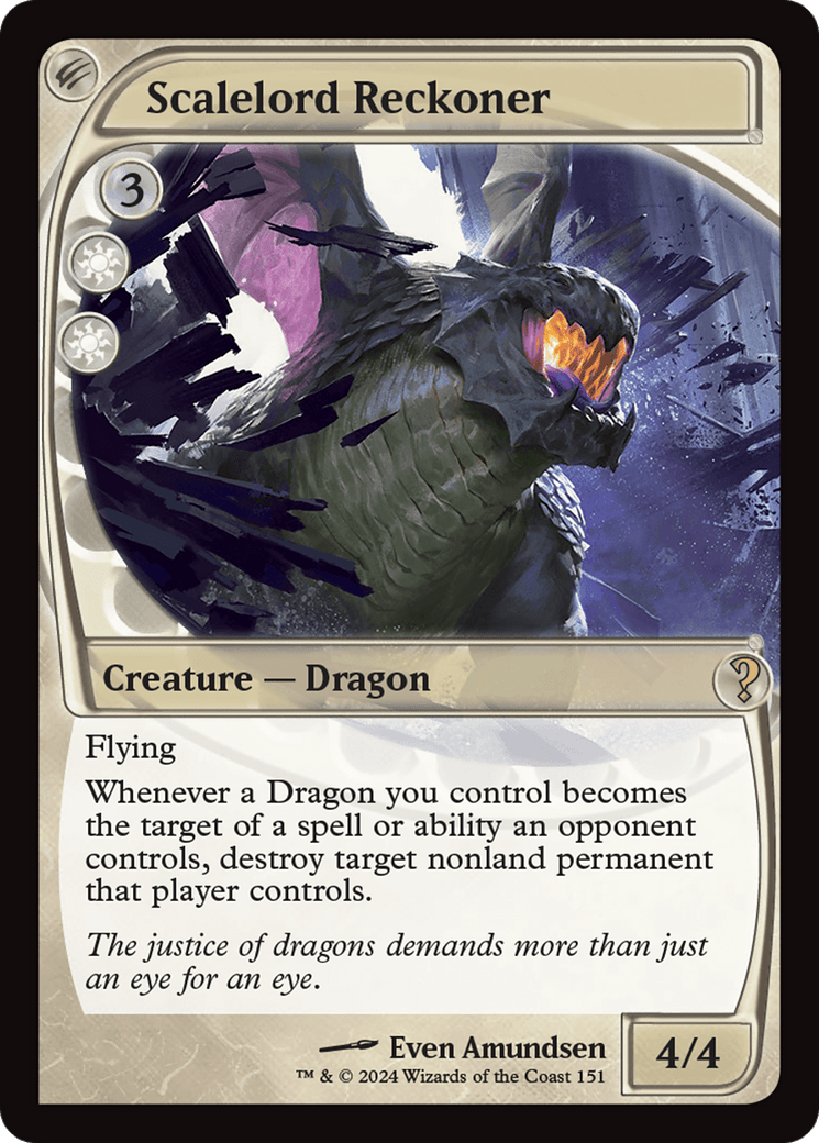 Scalelord Reckoner (Future Sight) [Mystery Booster 2] MTG Single Magic: The Gathering  | Multizone: Comics And Games