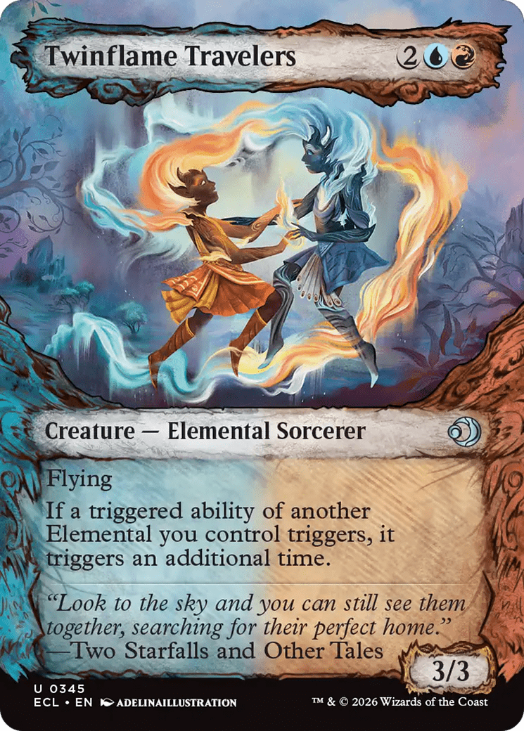 Twinflame Travelers (Showcase) [Lorwyn Eclipsed] MTG Single Magic: The Gathering  | Multizone: Comics And Games