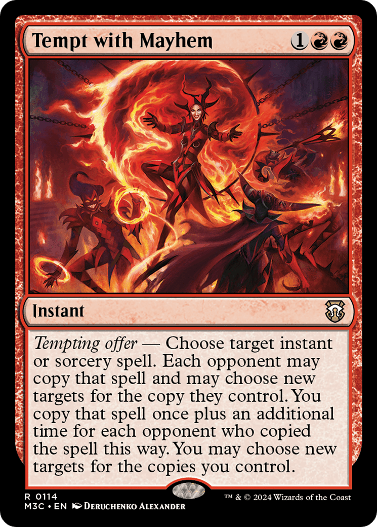 Tempt with Mayhem [Modern Horizons 3 Commander] MTG Single Magic: The Gathering  | Multizone: Comics And Games