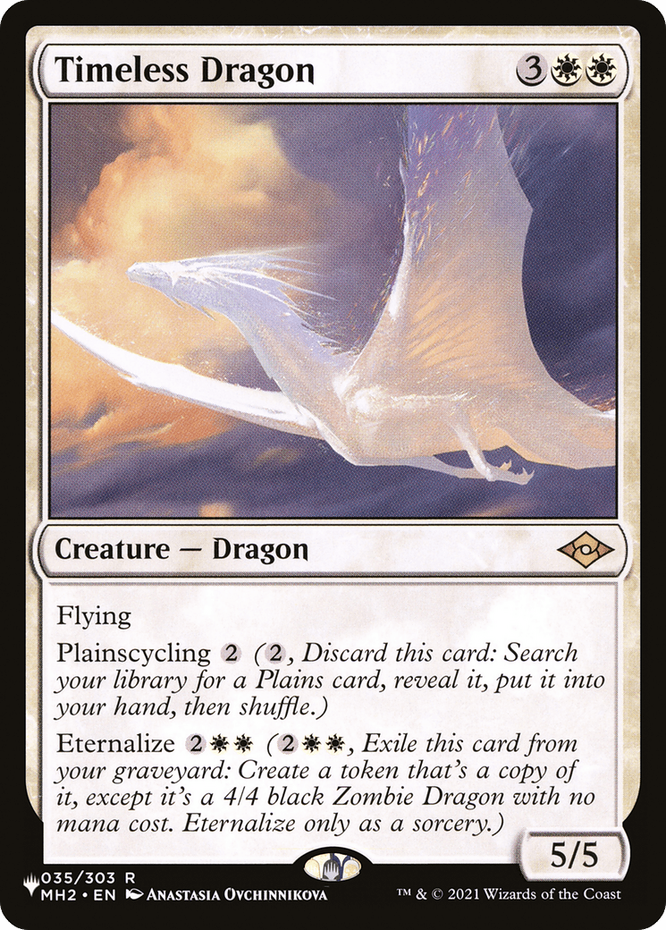Timeless Dragon [The List] MTG Single Magic: The Gathering  | Multizone: Comics And Games