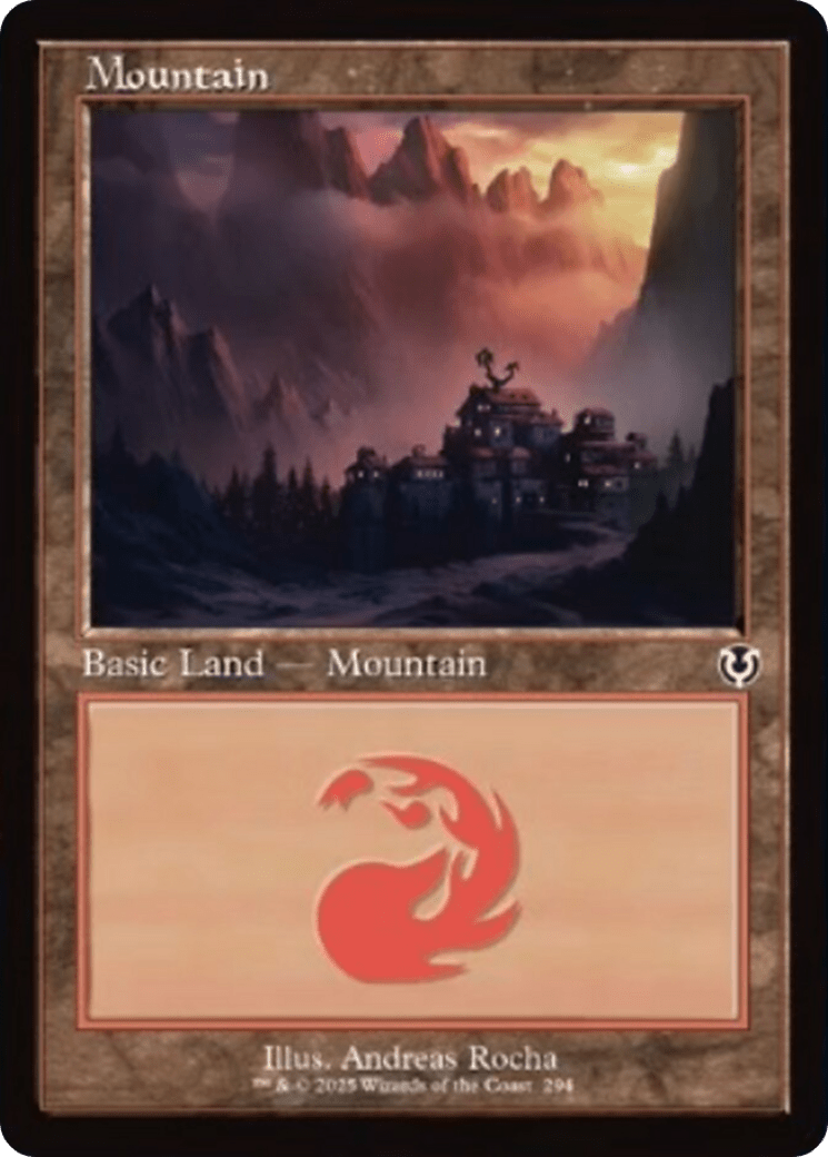 Mountain (294) (Retro Frame) [Innistrad Remastered] MTG Single Magic: The Gathering  | Multizone: Comics And Games
