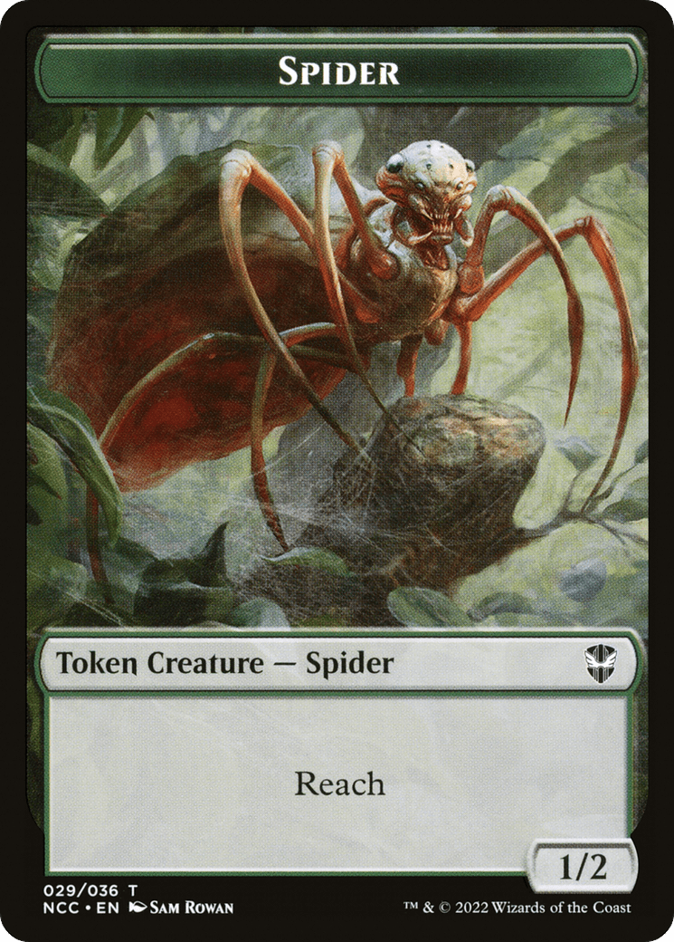 Treasure // Spider Double-Sided Token [The List] MTG Single Magic: The Gathering  | Multizone: Comics And Games