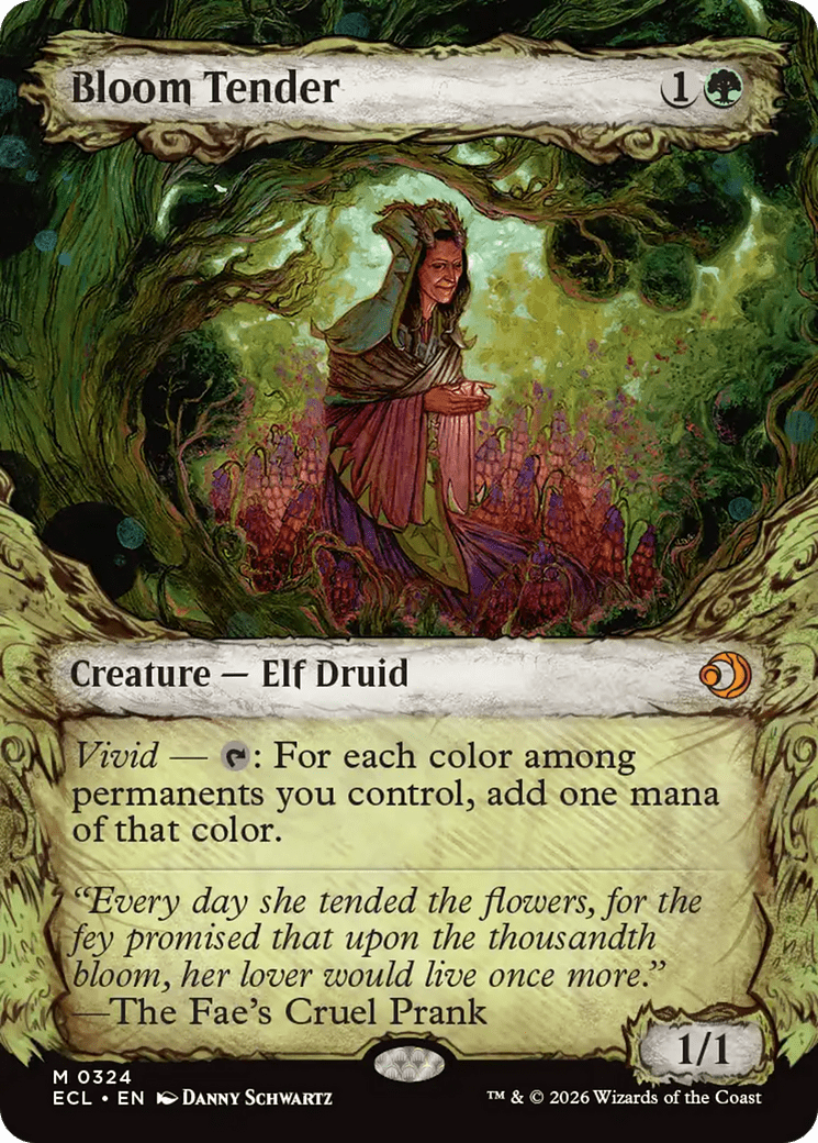 Bloom Tender (0324) (Showcase) [Lorwyn Eclipsed] MTG Single Magic: The Gathering  | Multizone: Comics And Games