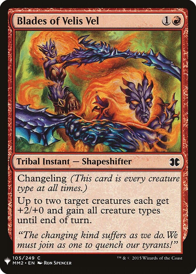 Blades of Velis Vel [Mystery Booster] MTG Single Magic: The Gathering  | Multizone: Comics And Games