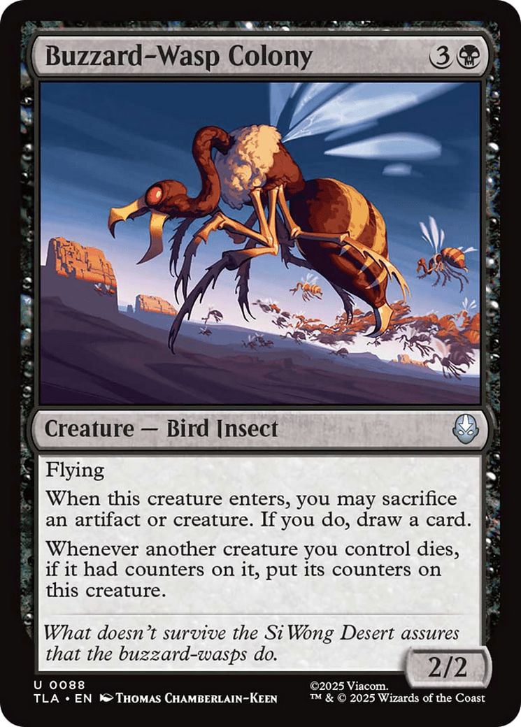 Buzzard-Wasp Colony [Avatar: The Last Airbender] MTG Single Magic: The Gathering  | Multizone: Comics And Games