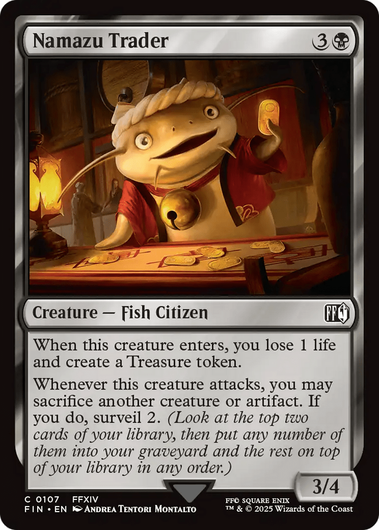 Namazu Trader [FINAL FANTASY] MTG Single Magic: The Gathering  | Multizone: Comics And Games