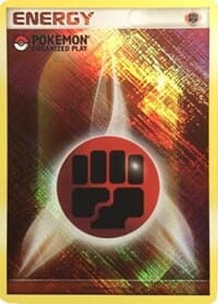 Fighting Energy (2009 Unnumbered POP Promo) [League & Championship Cards] Pokemon Single Pokémon  | Multizone: Comics And Games