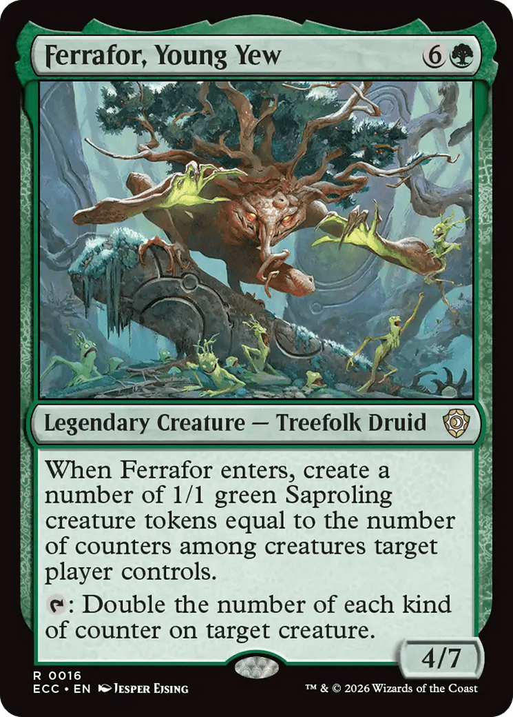 Ferrafor, Young Yew [Lorwyn Eclipsed Commander] MTG Single Magic: The Gathering  | Multizone: Comics And Games