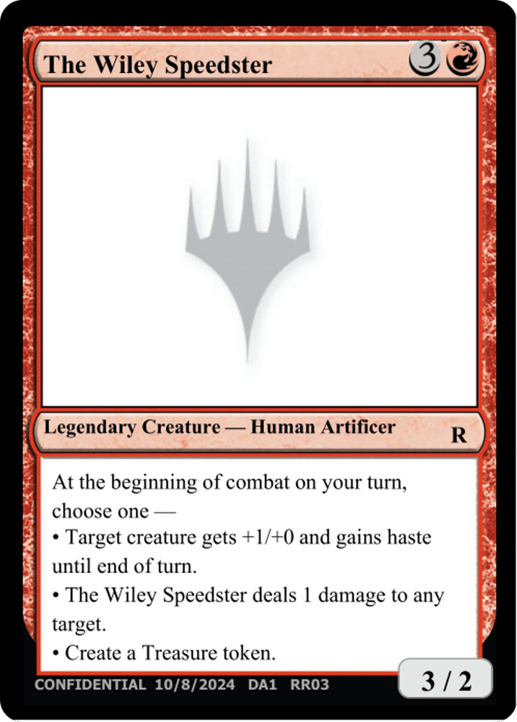 The Wiley Speedster [Unknown Event] MTG Single Magic: The Gathering  | Multizone: Comics And Games