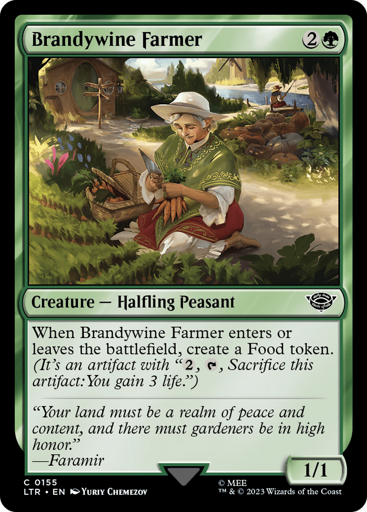 Brandywine Farmer [The Lord of the Rings: Tales of Middle-Earth] MTG Single Magic: The Gathering  | Multizone: Comics And Games