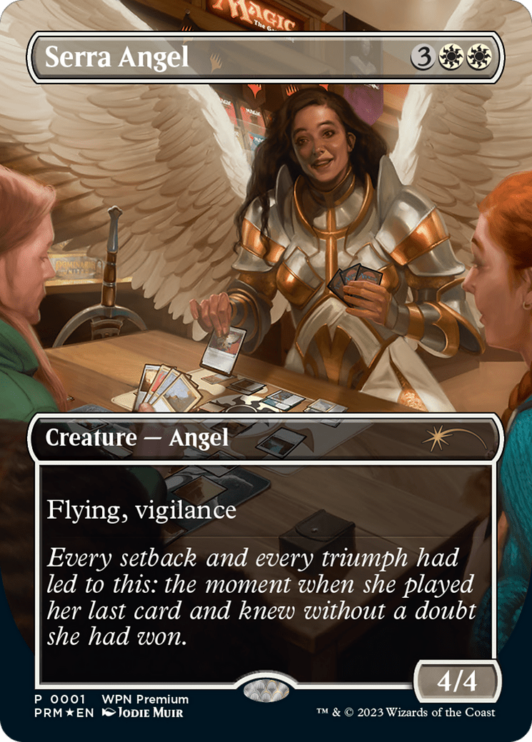 Serra Angel [Wizards Play Network 2024] MTG Single Magic: The Gathering  | Multizone: Comics And Games